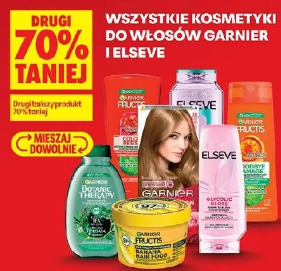 Wszystkie kosmetyki do włosów Garnier i Elseve