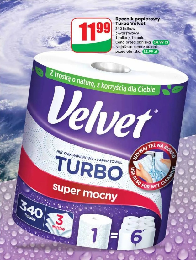 Ręcznik papierowy Turbo Velvet