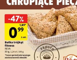 Bułka trójkąt fitness REVA