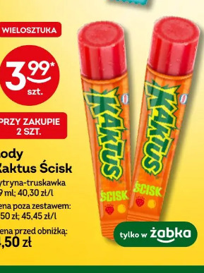 Lody Kaktus Ścisk