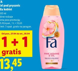 Fa żel pod prysznic dla kobiet