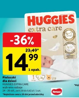 Pieluszki dla dzieci Huggies Extra Care
