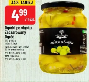 Ogórki po śląsku Zaczarowany Ogród