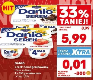 Danio serek homogenizowany