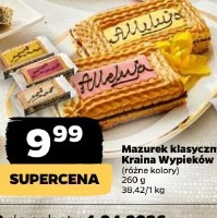 Mazurek klasyczny Kraina Wypieków