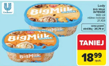 Lody Big Milk Intense Unilever