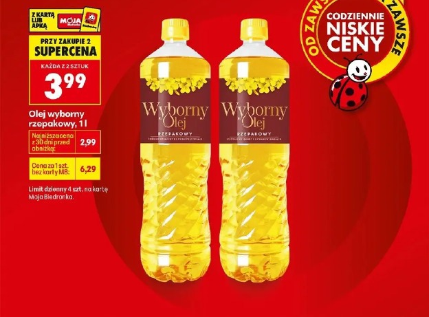 Wyborny Olej rzepakowy