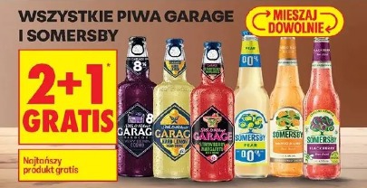 Wszystkie piwa Garage i Somersby