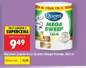 Queen Ręcznik papierowy Mega Sweep 120 m