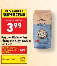 Fasola Piękny Jaś Plony Natury