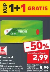 Chusteczki z balsamem