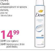 Dove Classic antyperspirant w sprayu damski