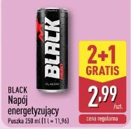 Black Napój energetyzujący