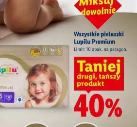 Wszystkie pieluszki Lupilu Premium