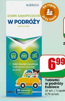 Eubioco tabletki w podróży
