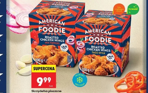 Skrzydełka pieczone American Foodie