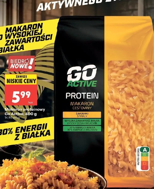 Makaron proteinowy Go Active