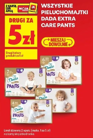 Wszystkie pieluchomajtki Dada Extra Care Pants
