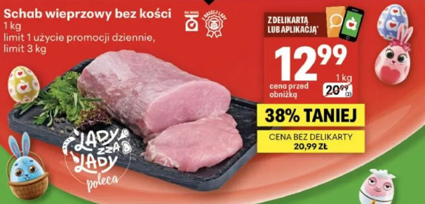 Schab wieprzowy bez kości