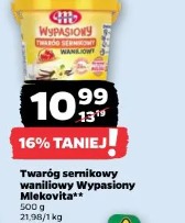 Twaróg sernikowy waniliowy Wypasiony Mlekovita
