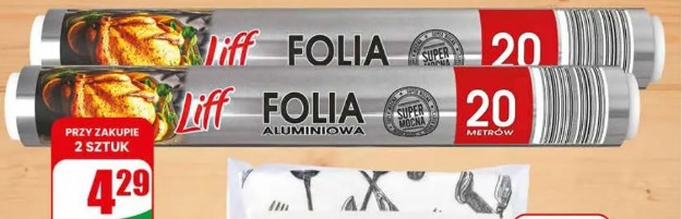 Folia aluminiowa Liff