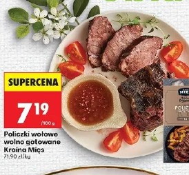 Policzki wołowe wolno gotowane Kraina Mięs