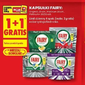 Kapsułki Fairy Platinum