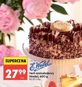Tort czekoladowy Wedel