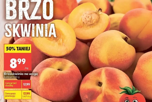 Brzoskwinia na wagę