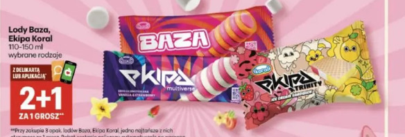 Lody Baza, Ekipa Koral