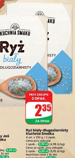 Ryż biały długoziarnisty Kuchnia Smaku