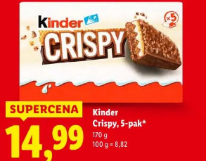 Kinder Crispy, 5-pak