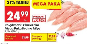Polędwiczki z kurczaka Mega Paka Kraina Mięs