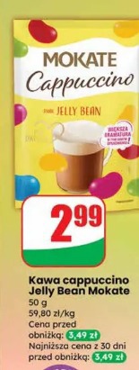 Kawa cappuccino Jelly Bean Mokate