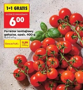 Pomidor koktajlowy gałązka opak. 400 g