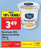 Śmietana 18% Mleczna Dolina