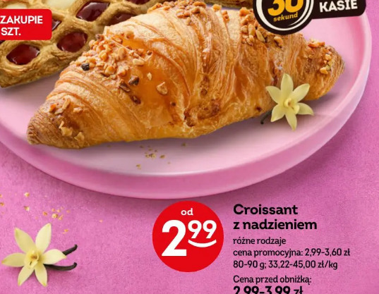 Croissant z nadzieniem