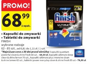 Kapsułki do zmywarki FINISH