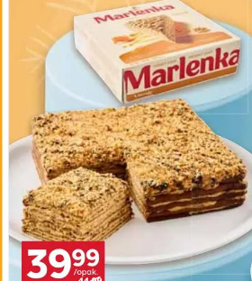 Tort miodowy z orzechami włoskimi Marlenka