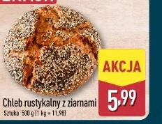 Chleb rustykalny z ziarnami