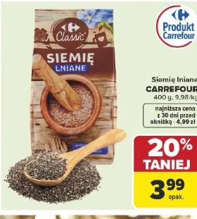 Siemię lniane Carrefour