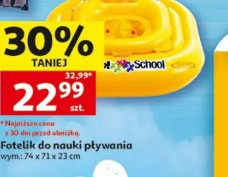 Fotelik do nauki pływania