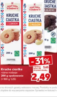 Stąd takie dobre Kruche ciastka z cukrem