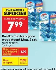 Kostka fala farbująca wodę Agent Max, 3 szt.