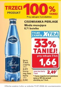 Cisowianka Perlage Woda musująca