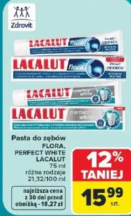 Lacalut flora, perfect white pasta do zębów