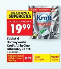 Tabletki do zmywarki Kraft All in One Ultimate