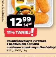 Roladki devolay z kurczaka z nadzieniem o smaku maślano-czosnkowym Sun Valley