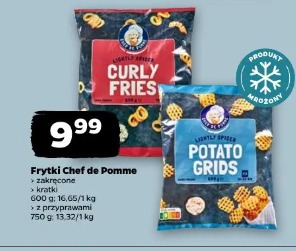Frytki Chef de Pomme potato grids