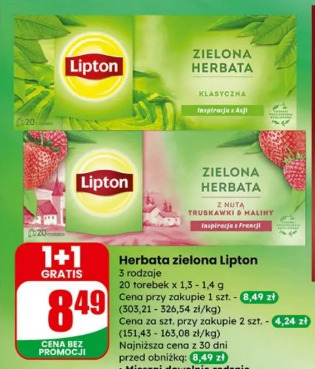 Herbata zielona Lipton